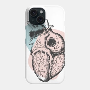 Anatomical Heart • Pastel Pink & Blue • Pastel Goth Phone Case