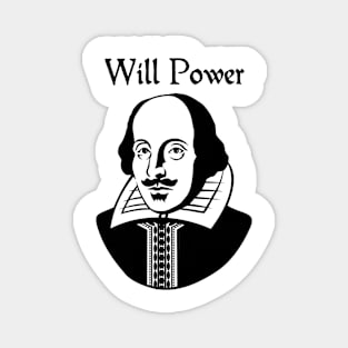 Will Power (Shakespeare) Magnet