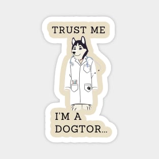 Trust me I'm a dogtor - Doctor Magnet