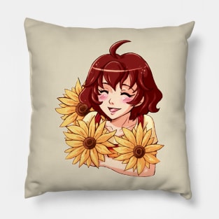 Bright as a Sunflower Pillow