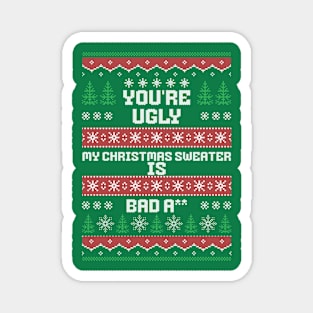 Ugly Christmas Sweater Magnet