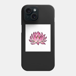 Pink Lotus Flower Phone Case