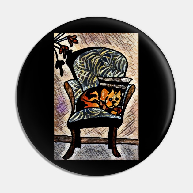 The Cat Chair Pin by ImpArtbyTorg