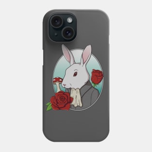 Bunny and Roses Phone Case