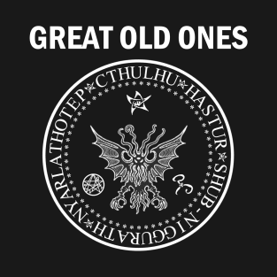 Seal of the Great Old Ones - White T-Shirt