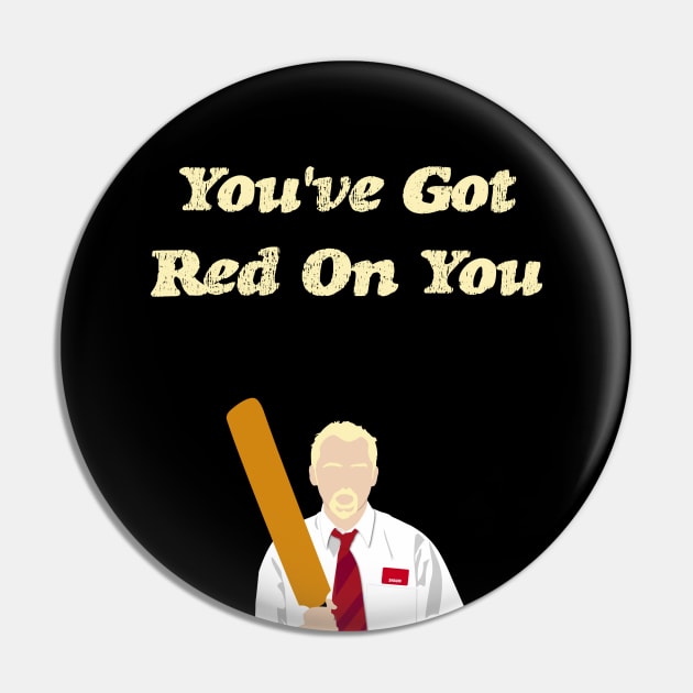 Shaun of the Dead Pin by OutlineArt