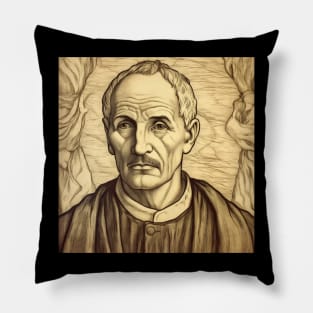 Cicero roman drawing Pillow