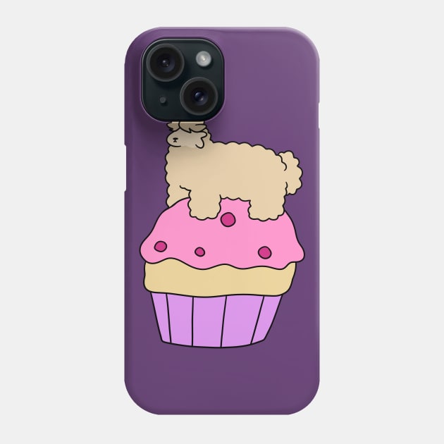 Cupcake Alpaca Phone Case by saradaboru