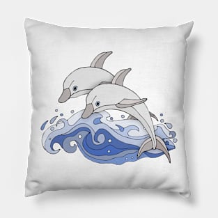 dolphins Pillow