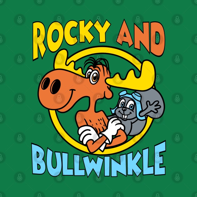 Rocky and Bullwinkle by littlepdraws