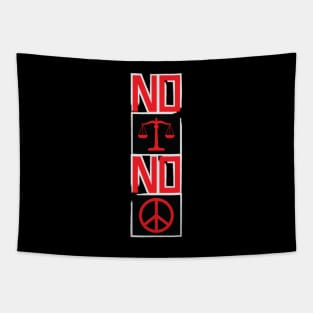 No Justice No Peace Tapestry