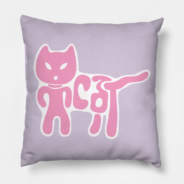 Beauty Cat Pillow by martinussumbaji