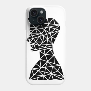 man face shirt v.2.1 for white Phone Case