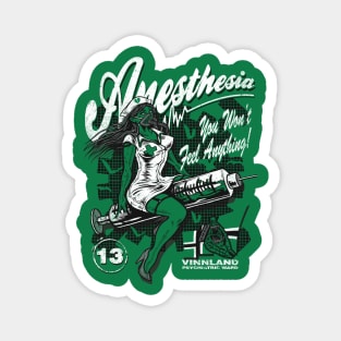 ANESTHESIA (GREEN) Magnet