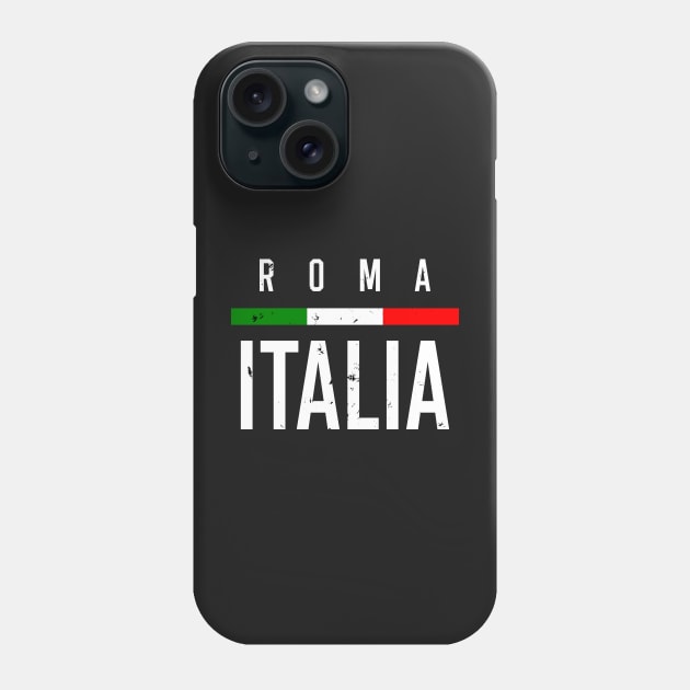 Roma Italia Italian Flag Novelty Gifts Phone Case by B89ow