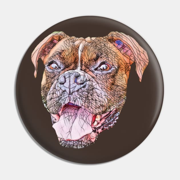 Boxer Breed Pin by DoggyStyles