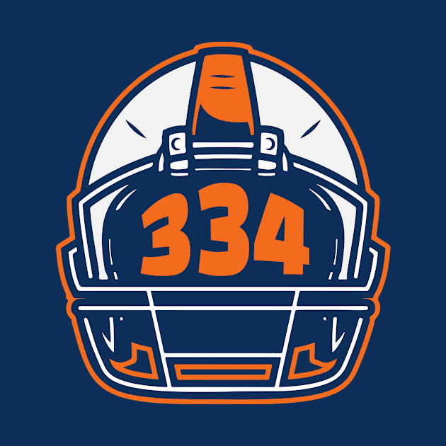 Retro Football Helmet 334 Area Code Auburn Alabama Football by SLAG_Creative