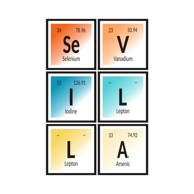 Sevilla City | Periodic Table by Maozva-DSGN