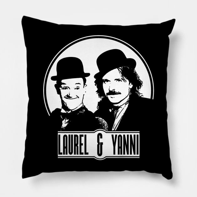 Laurel & Yanni Pillow by Chicanery