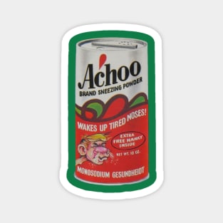 Ac'hoo Brand Sneezing powder Magnet