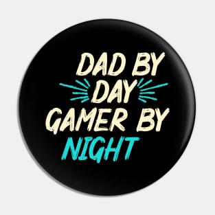 Gamer Dad Gaming Dad Men Pin