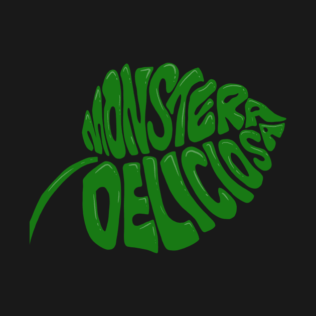 Monstera Deliciosa by nicholashugginsdesign