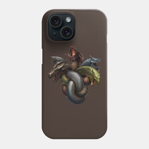 Tiamat Phone Case by Hieronymus7Z