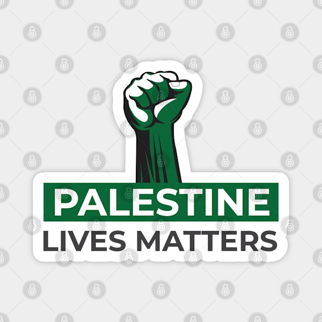 Palestinian Lives Matter Magnet by MZeeDesigns