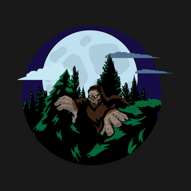 Looming Bigfoot by Qspark