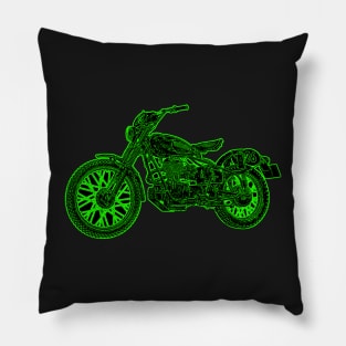 Neon Bike Pillow