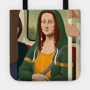 Mona Lisa Commute Tote