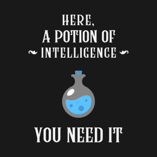 Potion Of Inteligence Witchcraft T-Shirt