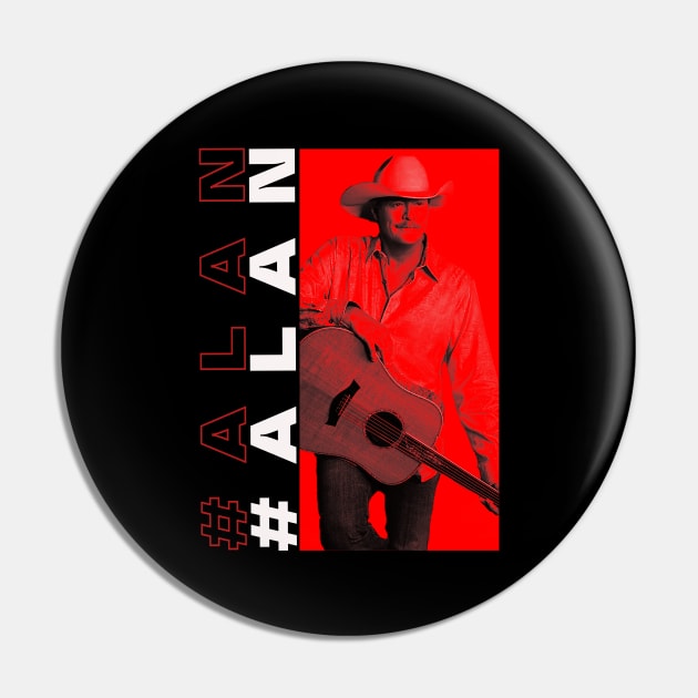 Alan negative Space Pin by MiaMagic