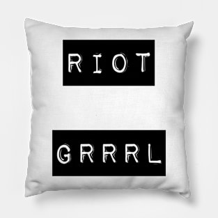 riot grrrl Pillow