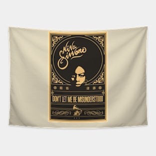 nina simone art Tapestry