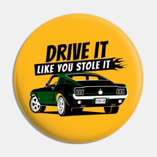 Fastback (green) Pin