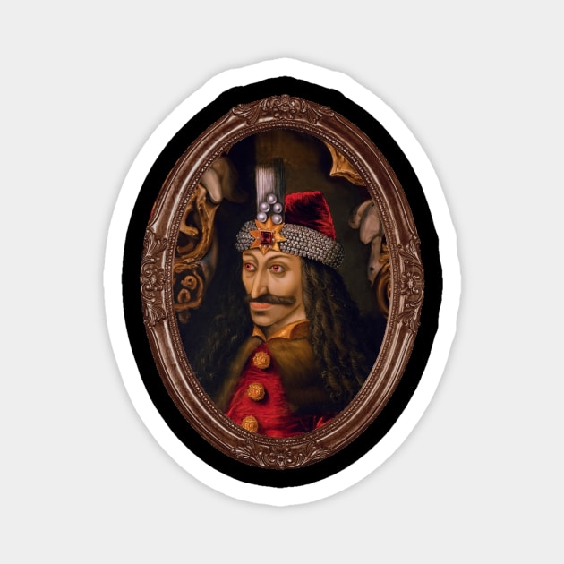 Vlad The Impaler | Vlad Tepes | Count Dracula | Horror Gift Magnet by Samuel John