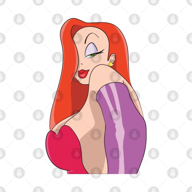 Jessica Rabbit Fanart by Branigan