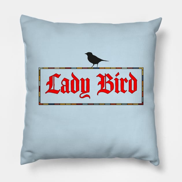 Lady bird Pillow by bernatc