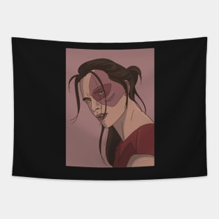 Modern Zuko with Long Hair Tapestry