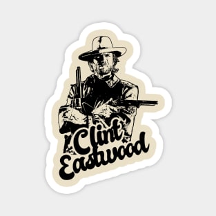 Clint Eastwood 80s Style Classic Magnet