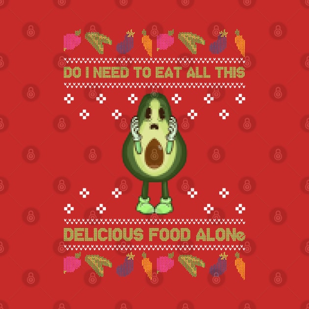 Vegan Ugly Christmas Sweater by MisconceivedFantasy