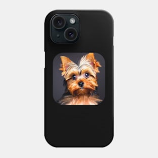 Yorkshire Terrier Puppy Phone Case