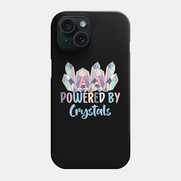 Powered By crystals Phone Case by AbstractA