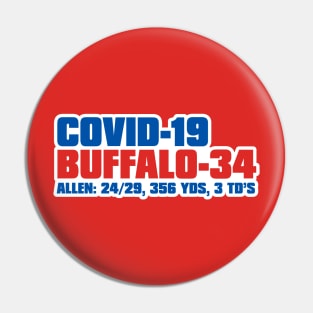 Buffalo Beats COVID! Pin