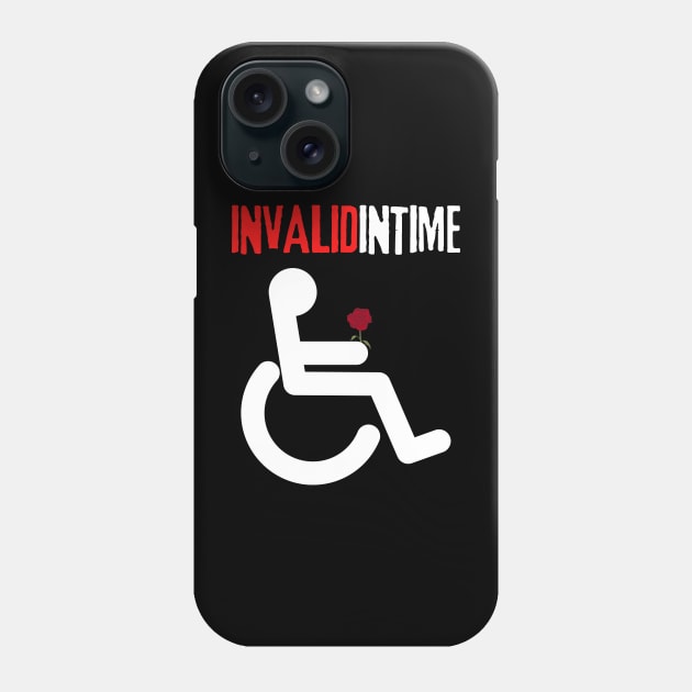 Invalid, Handicap Love, Valentines Wheelchair Phone Case by Intellectual Asshole