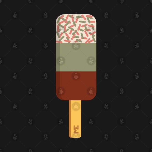 Dusky pink fab ice lolly by MickeyEdwards