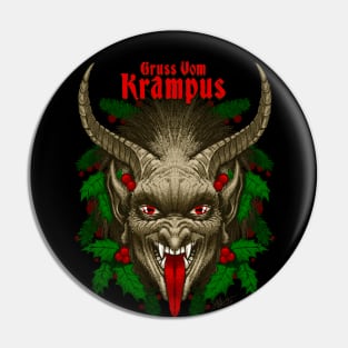 Gruss vom Krampus by Chad Savage Pin