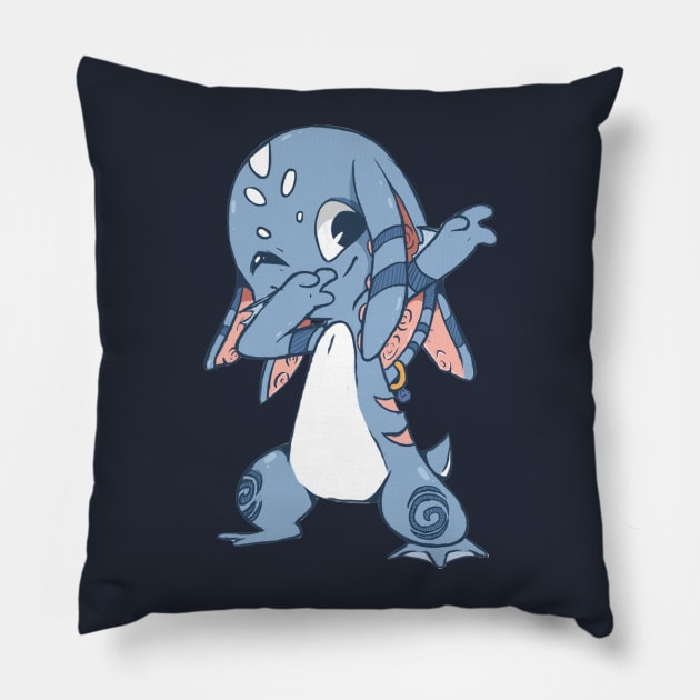 Dabbing Fizz Pillow by FrozenBrownies