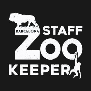 barcelona staff zoo keeper T-Shirt